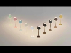 পুনরায় চার্জযোগ্য LED ডেস্ক ল্যাম্প টাচ সেন্সর সুইচ স্ট্যান্ড ক্লিপ ডিজাইন DC 5V/1A আউটপুট ভোল্টেজ সহ