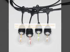 স্বয়ংক্রিয় অন/অফ সৌর বহিরঙ্গন আলো জলরোধী নকশা এবং কঠোর গ্লাস ল্যাম্পশ্যাড সহ